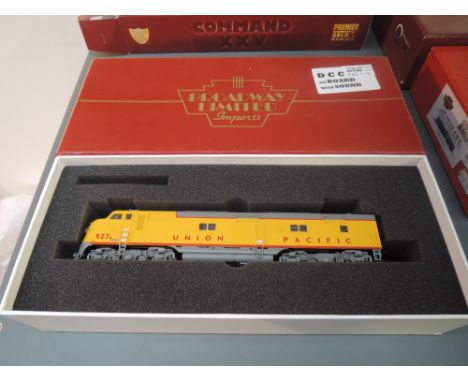 A Broadway Limited Imports (korea) Paragon Series HO Scale Union Pacific Locomotive 927A, boxed 602