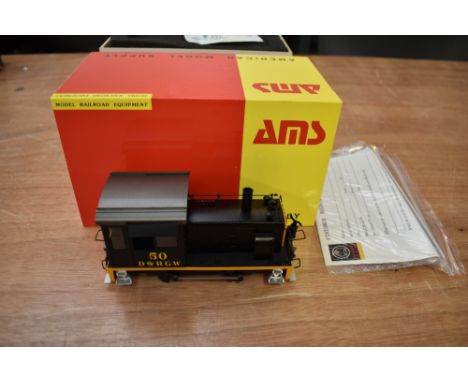 A American Model Supply HO Scale D &amp; RGW Diesel Switcher 50, in original box AM55-031