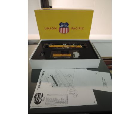 A Athearn (China) HO Scale Union Pacific Gas Turbine Locomotive &amp; Tender 54, boxed 88663