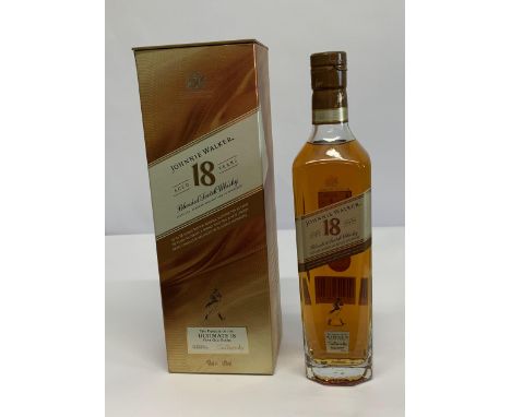 Johnnie Walker Aged 18 Years Blended Scotch Whisky 700ml, Boxed.