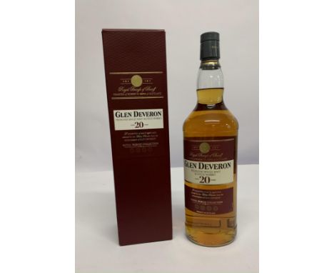 Glen Deveron Highland 20yr Single Malt Scotch Whisky 1ltr.