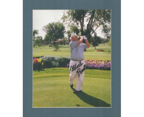 Miller Barber signed 12x10 overall mounted colour photo. Miller Westford Barber, Jr. (March 31, 1931 – June 11, 2013) was an 
