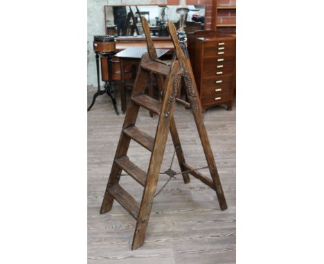 Vintage Simplex step ladders.