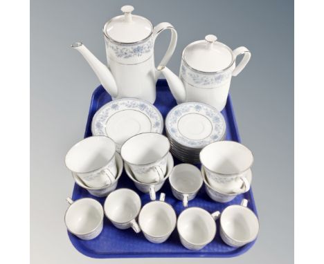 A 26 piece Noritake Blue Hill tea and coffee service.