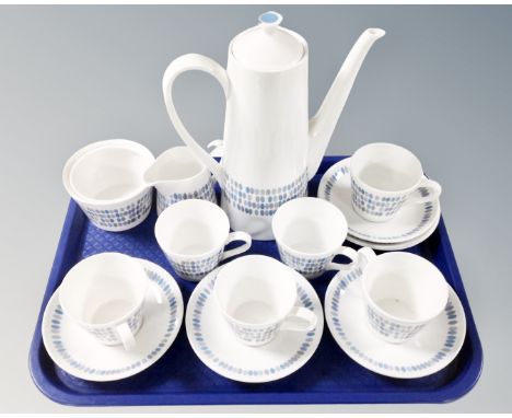 A 15 piece Royal Tuscan Raindrop bone china tea service.