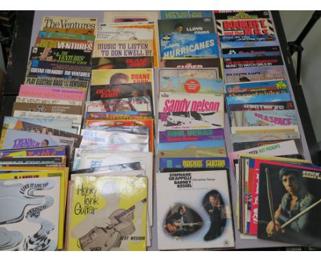 Instrumentals (mainly guitar) LP records including Bill Black, Booker T &amp; the MGs, Paul Brett, Floyd Kramer, Bob Crewe, S