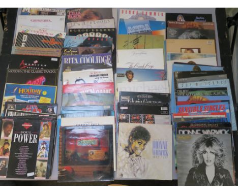 Vinyl LP records mainly all promotional copies from Previously the property of a radio broadcaster&nbsp;and founder member of