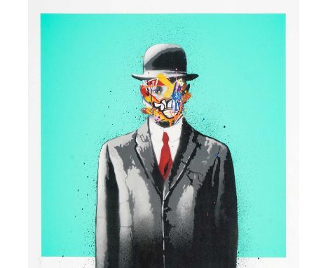 Martin Whatson (Norwegian 1984-), 'Son Of Man - Mini Print (Mint)', 2017, screenprint in colours on wove paper, inscribed p/p