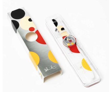 Damien Hirst & Swatch (Collaboration), 'Mirror Spot Mickey', 2018, limited edition anniversary watch, numbered from an editio