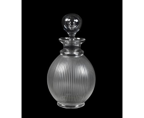 LALIQUE, CRYSTAL LALIQUE, 'LANGEAIS' DECANTER AND STOPPEREARLY 21ST CENTURYScript marks26cm high  Provenance: Sotheby's, Elto