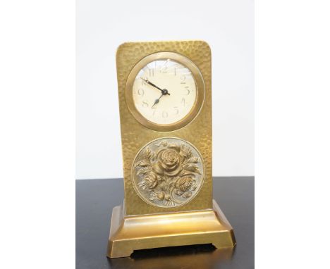Brass mantle clock 