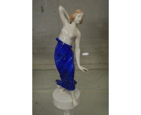 A Rosenthal porcelain of a 1920's lady.