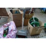 A large quantity of gardening equipment etc.