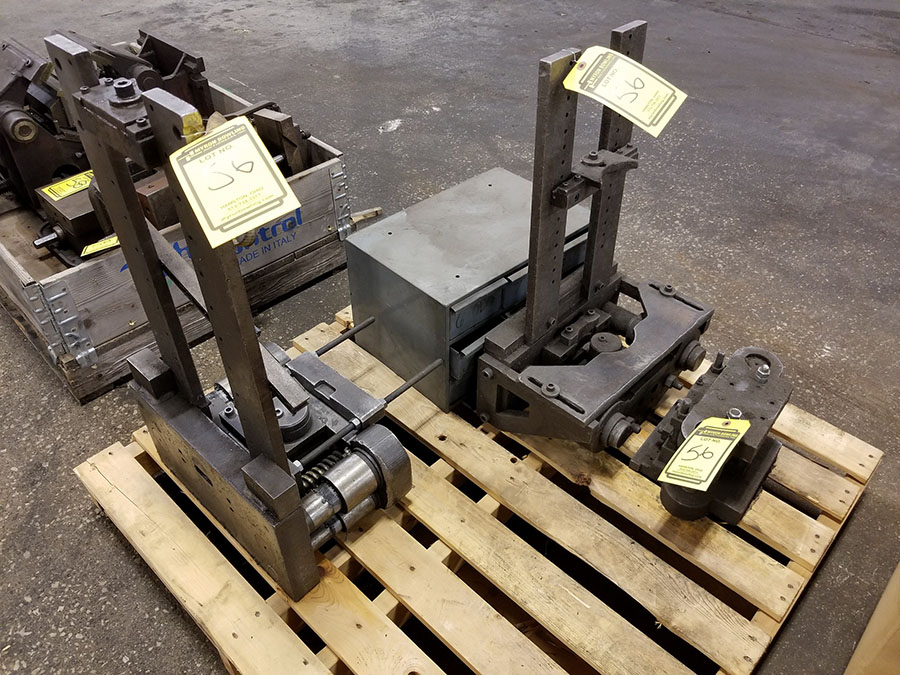 (3) DUAL POST SPRING LOADED PRESS FIXTURES