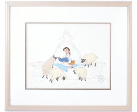 Walt Disney - Beauty And The Beast (1992) - Walt Disney Limited Edition sericel / animation cel featuring the character of Be