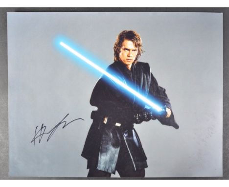 Star Wars - Hayden Christensen (Anakin Skywalker) - autographed 16x12" colour photograph from the franchise, signed in black 