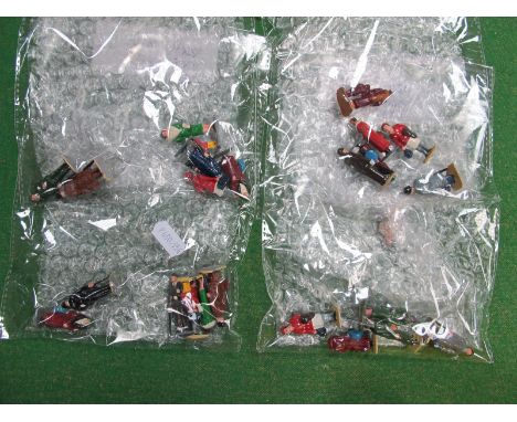Over Twenty "O"Gauge White Metal Modern Figures, in the style of Hornby