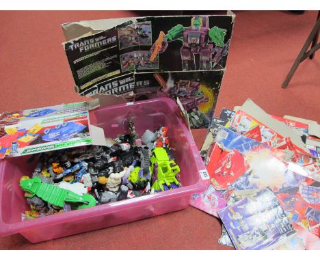A Quantity of Transformers, Beast Wars Plastic Model Figures, Vehicles, Creatures; together with a He-Man Plastic Model Actio