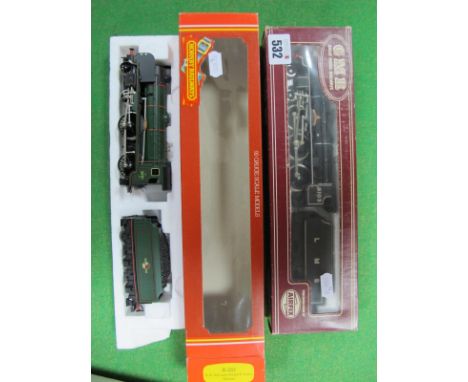 Two ''OO'' Gauge/4mm Boxed Steam Locomotives with Six Wheel Tenders. Hornby Ref. R257 ''Schools'' class 4-4-0 BR green R/No. 