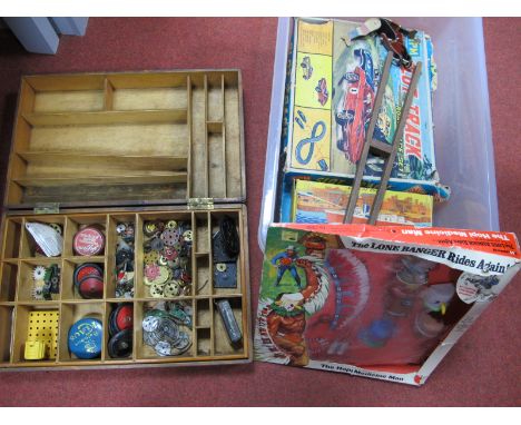 A Quantity of Mid XX Century and Later Games and Toys, including The Lone Ranger Rides Again 'The Adventure of The Hopi Medic