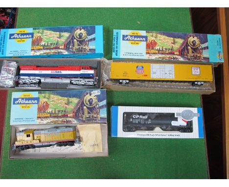An Athearn "HO" Gauge Ref. 4976 C44-9W Diesel Co-Co Locomotive, BC rail livery, R/No. 4641, appears unused, requires fitting 