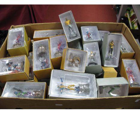 Approximately Thirty Marvel Comics, Doctor Who, Games of Thrones Character Figures, mostly from The Marvel 'Pieceworks' Chess