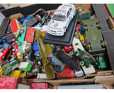 A Quantity of Diecast Model Vehicles, by Matchbox, Tri-ang, Lledo, Corgi and other, playworn.