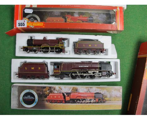 Two Hornby ''OO'' Gauge/4mm Boxed Steam Locomotives, Ref R305 Coronation Class 4-6-2 with Six Wheel Tender, LMS maroon ''Duch