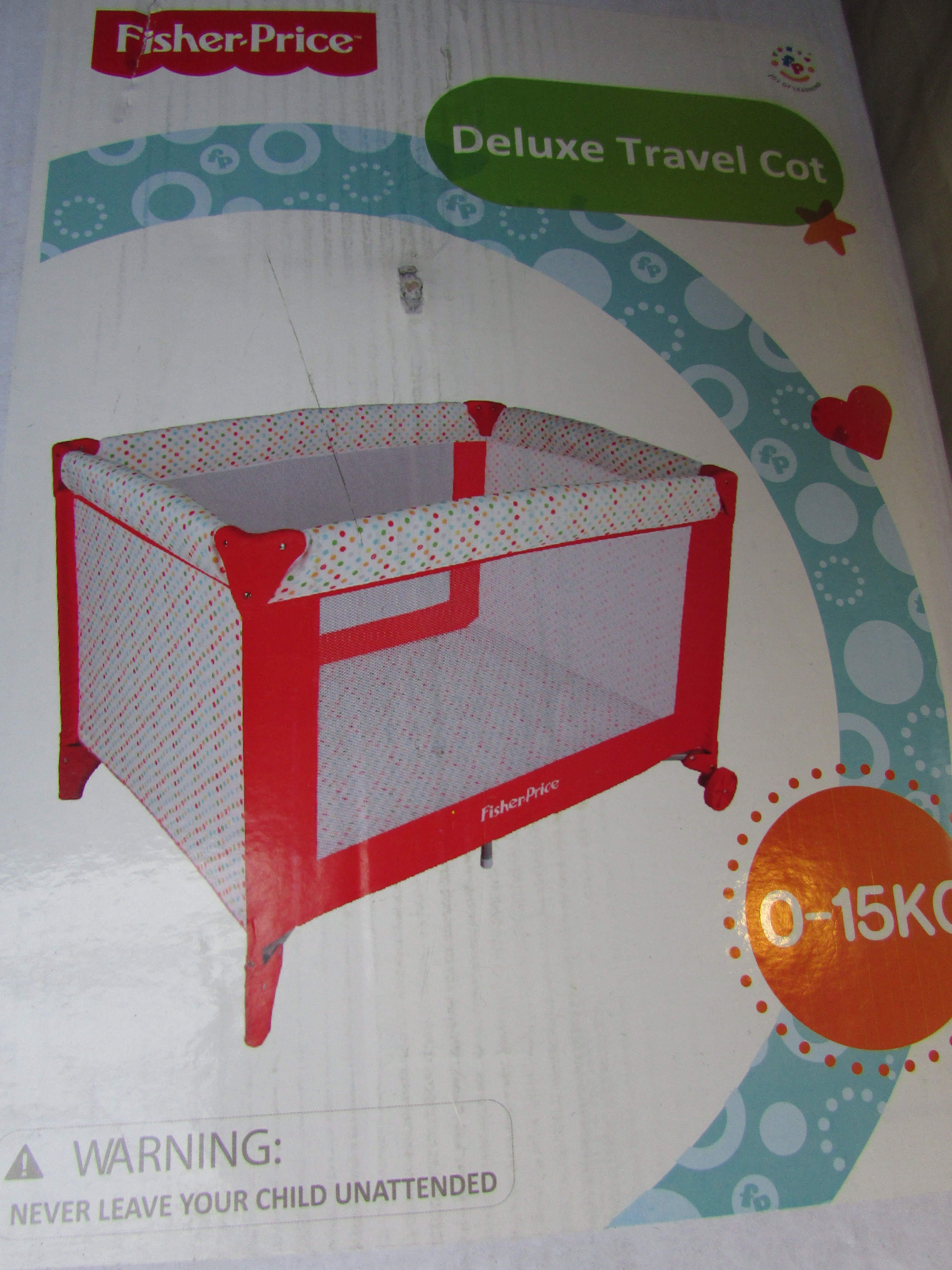 fisher price travel cot