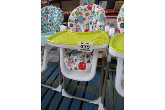 mamas and papas egg high chair