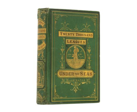 Verne (Jules) Twenty Thousand Leagues Under the Seas, second American edition, second issue without "End" on p.303, 109 engra