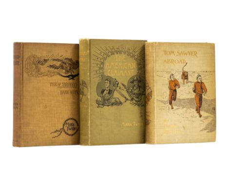 [Clemens (Samuel Langhorne)], "Mark Twain". Tom Sawyer Abroad, by Huck Finn, frontispiece and illustrations by Dan Beard, som
