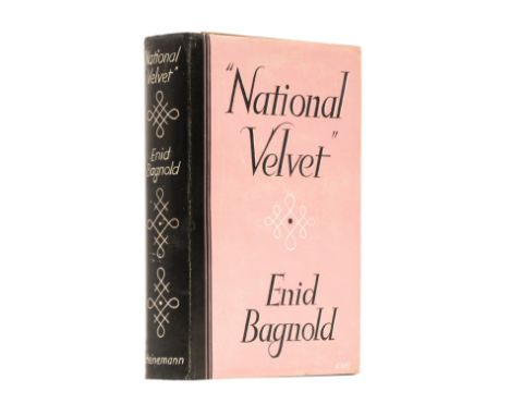 Bagnold (Enid) "National Velvet", first edition, illustrations by Laurian Jones, original cloth, some light edge-spotting, du