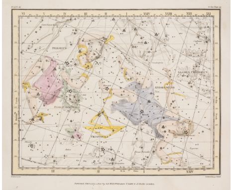Atlas.- Jamieson (Alexander) A Celestial Atlas, comprising a Systematic Display of the Heavens in a Series of Thirty Maps, en
