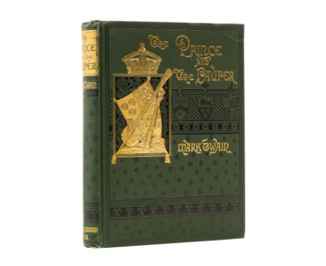 [Clemens (Samuel Langhorne)], "Mark Twain". The Prince and the Pauper, first American edition, second issue with John&nbsp;Wi