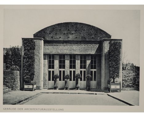 Theatres.- Littmann (Max) Die K&ouml;niglichen Hoftheater in Stuttgart, only edition, photogravure plates, original boards wi