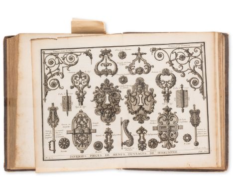 Aviler (Augustin Charles d') L'Architecture de Vignole, qui comprend ses Ordres..., 2 vol., early issue, engraved additional 
