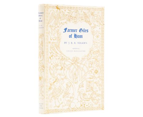 Tolkien (J.R.R.) Farmer Giles of Ham, first edition, signed presentation inscription from the author "with best wishes from J