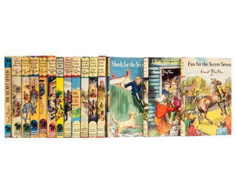 Blyton (Enid) [The Secret Seven books], 15 vol. comprising The Secret Seven, small bookseller's sticker to front pastedown, s