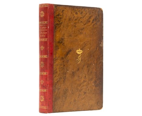 Napoleon family copy.- Mémoires pour servir a l'Histoire de France en 1815, first edition, from the library of Jérôme Bonapar