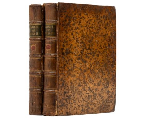 Cervantes Saavedra (Miguel de) The Life and Exploits Of the ingenious gentleman Don Quixote de la Mancha, 2 vol., first editi