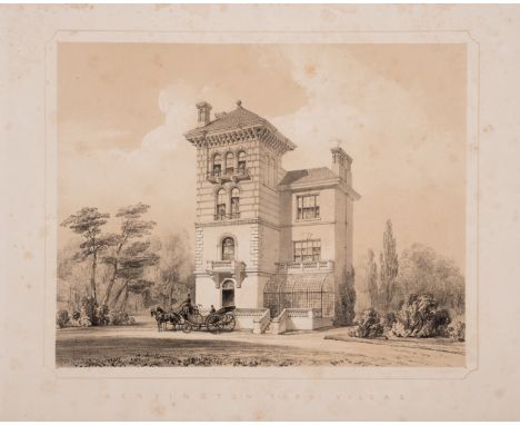 Gandy (M.) &amp; Benjamin Baud. Architectural Illustrations of Windsor Castle..., in the original 8 parts, first edition, eng