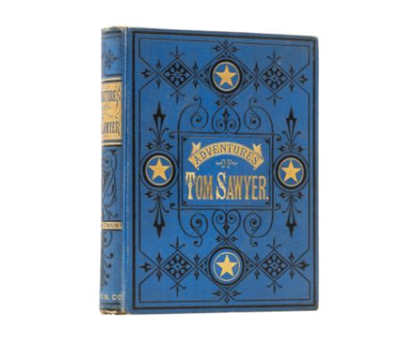 [Clemens (Samuel Langhorne)], "Mark Twain". The Adventures of Tom Sawyer, first edition, third printing on laid paper and wit