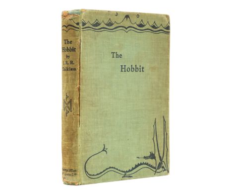 Tolkien (J.R.R.) The Hobbit, first edition, second impression, map endpapers, illustrations, frontispiece and 3 colour plates