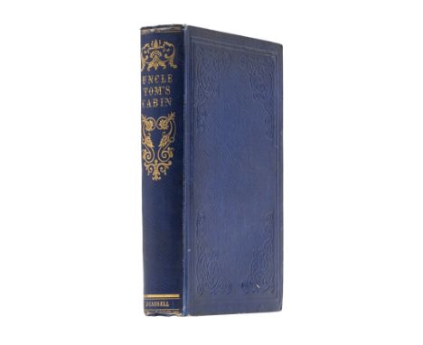 Stowe (Harriet Beecher) Uncle Tom's Cabin, first Cruikshank edition, frontispiece portrait, title vignette and 27 plates by G