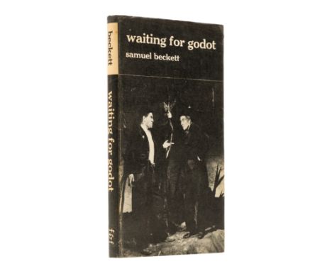 Beckett (Samuel) Waiting for Godot, first English edition, publisher's note tipped in, faint foxing to title and half-title, 