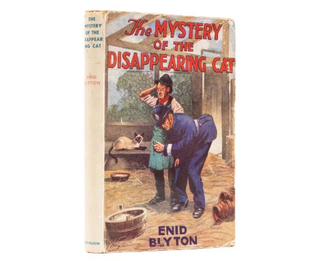 Blyton (Enid) The Mystery of the Disappearing Cat, first edition, signed presentation inscription from the author&nbsp;on hal