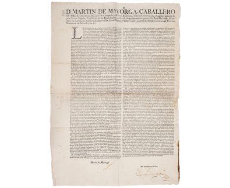 Gold & silver working & slavery.- Mexico.- [Regulations and for gold and silver workers, apprentices, and slave workers], bro