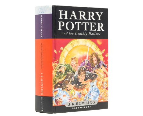 Rowling (J.K.) Harry Potter and the Deathly Hallows, first edition, signed presentation inscription from the author "to Dan, 