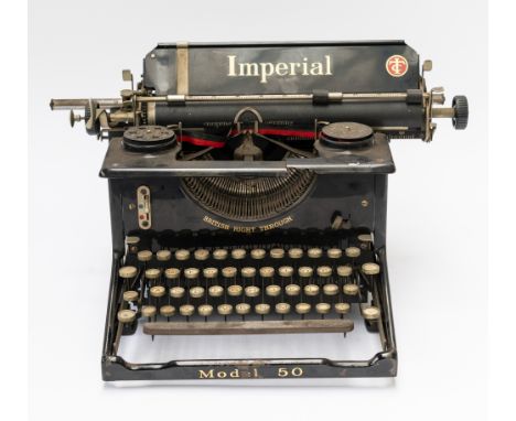 IMPERIAL TYPEWRITER COMPANY: A MODEL 50 DESKTOP TYPEWRITER45cm wide